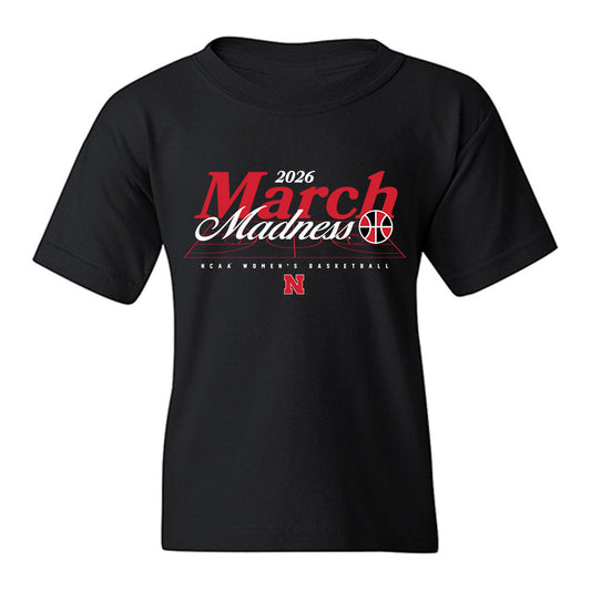 Nebraska - NCAA Women's Basketball : Kennadi Williams - March Madness Shersey Youth T-Shirt-0
