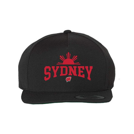 Wisconsin - NCAA Softball : Sydney Vitangcol - Snapback Hat-0
