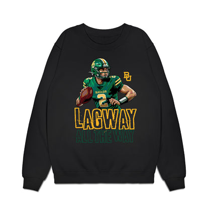 Baylor - NCAA Football : - Lagway All The Way Premium Crewneck Sweatshirt-0