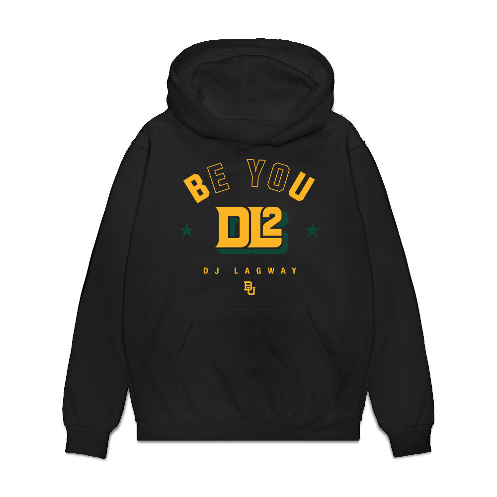 Baylor - NCAA Football : DJ Lagway - DL2 Premium Hooded Sweatshirt-0