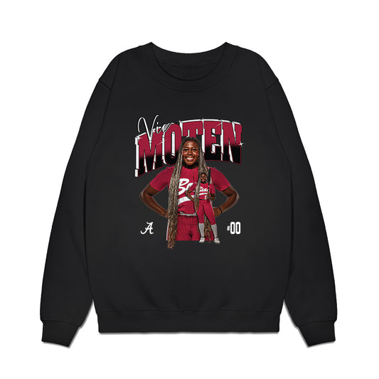 Alabama - NCAA Softball : Vic Moten - Collage Premium Crewneck Sweatshirt-0