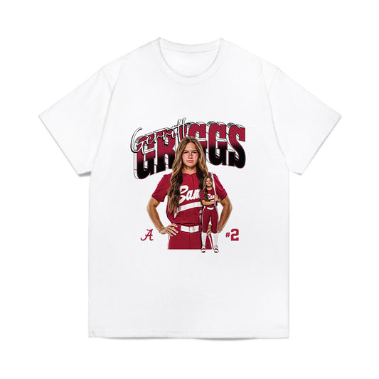 Alabama - NCAA Softball : Gerritt Griggs - Collage Comfort Colors T-Shirt-0