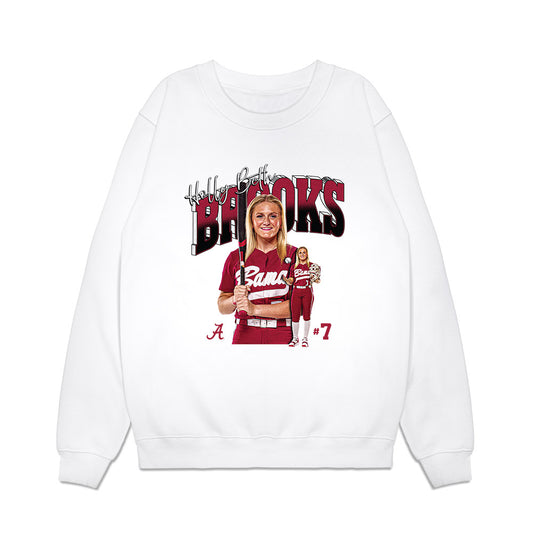 Alabama - NCAA Softball : Holly Beth Brooks - Collage Premium Crewneck Sweatshirt-0