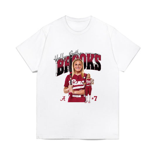 Alabama - NCAA Softball : Holly Beth Brooks - Collage Comfort Colors T-Shirt-0