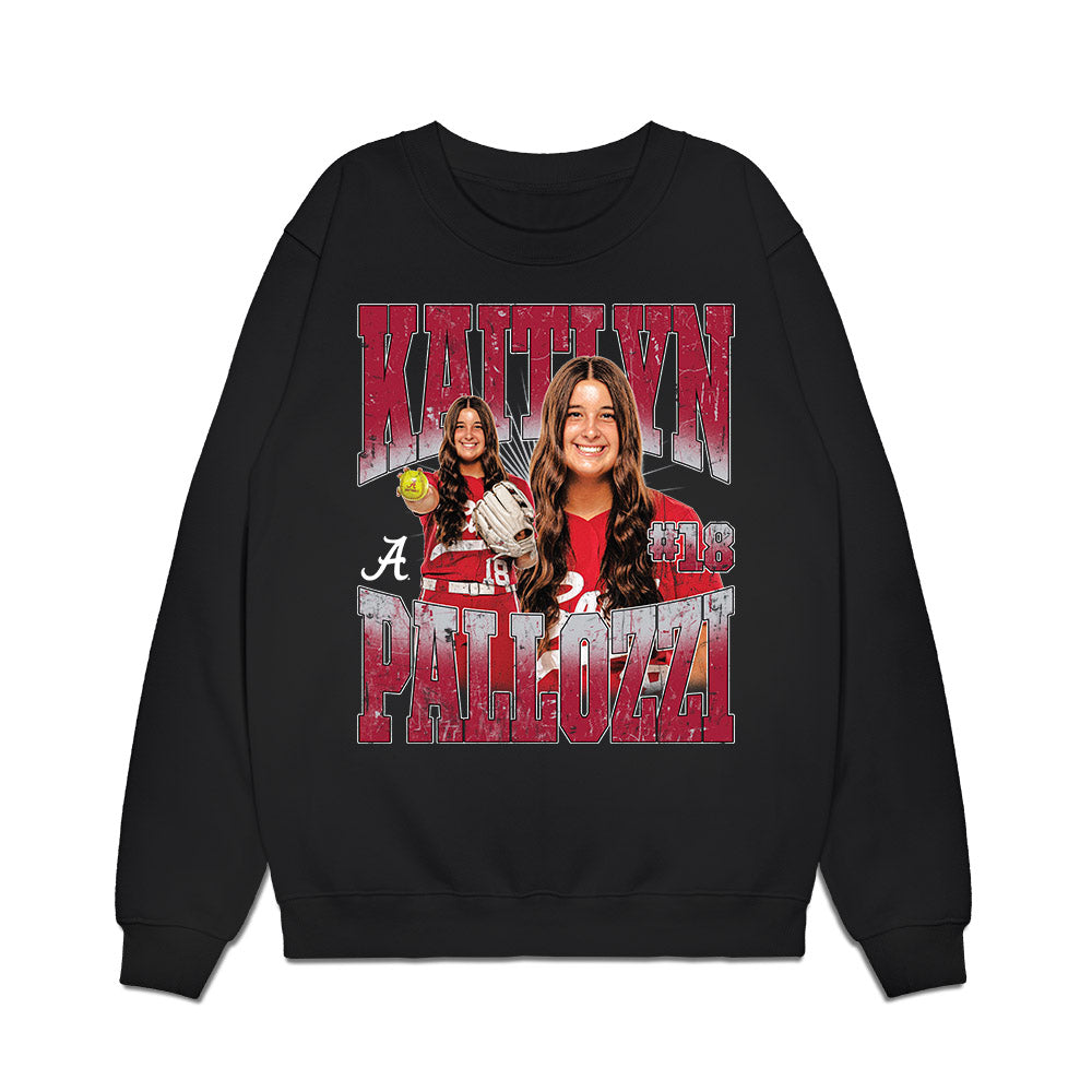 Alabama - NCAA Softball : Kaitlyn Pallozzi - Collage Premium Crewneck Sweatshirt-0