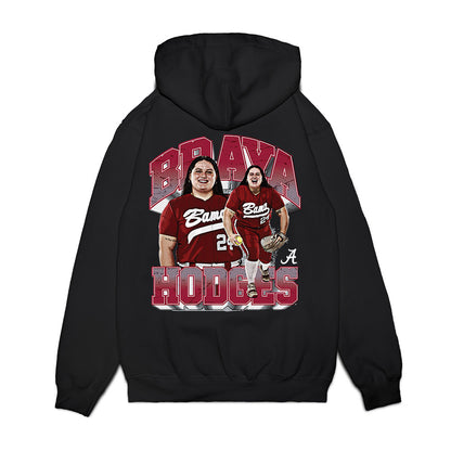 Alabama - NCAA Softball : Braya Hodges - Collage Premium Hooded Sweatshirt-1