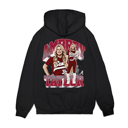 Alabama - NCAA Softball : Ambrey Taylor - Collage Premium Hooded Sweatshirt-1