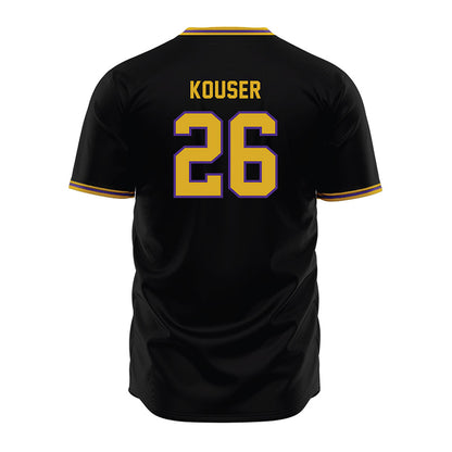 Northwestern - NCAA Baseball : Matthew Kouser - Black Jersey-1