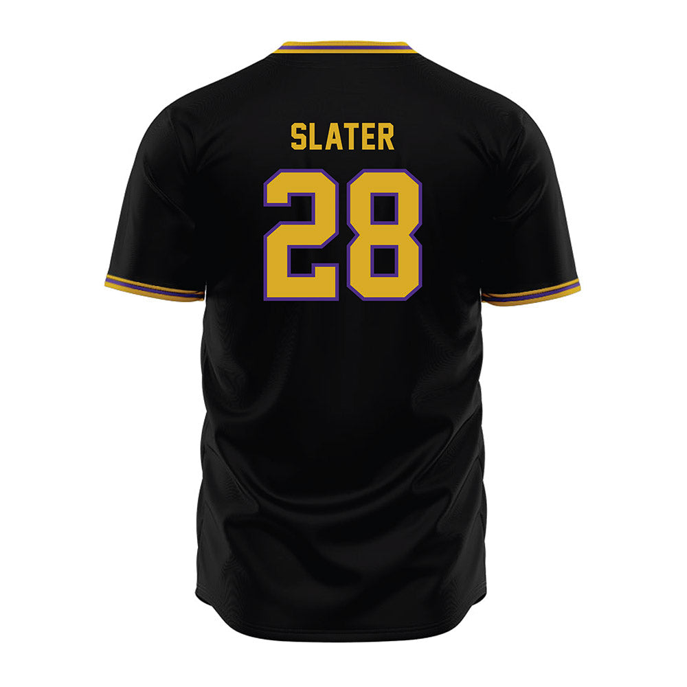 Northwestern - NCAA Baseball : Jay Slater - Black Jersey-1