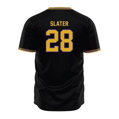 Northwestern - NCAA Baseball : Jay Slater - Black Jersey-1