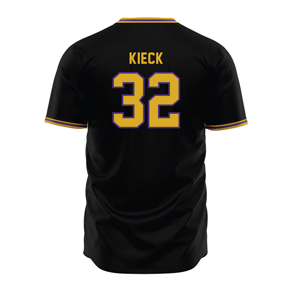 Northwestern - NCAA Baseball : Chayce Kieck - Black Jersey-1