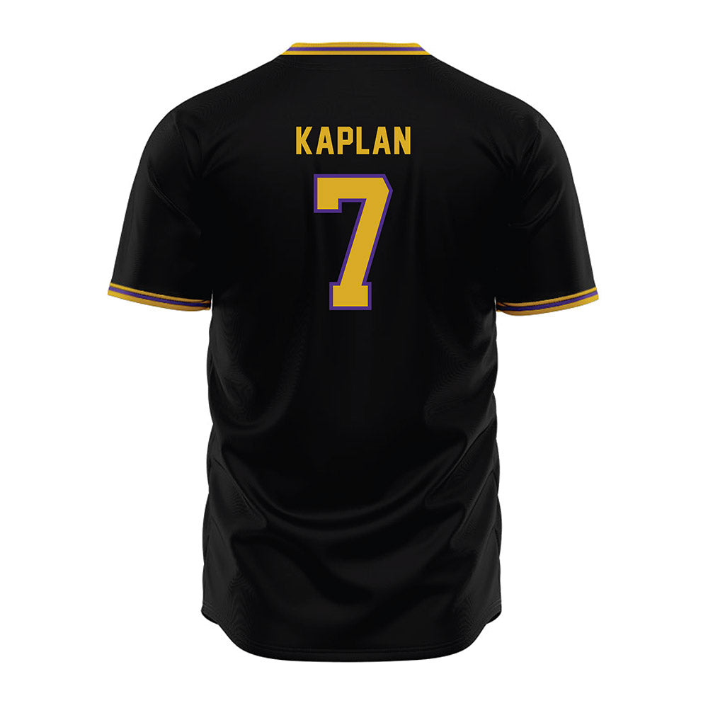 Northwestern - NCAA Baseball : Marty Kaplan - Black Jersey-1