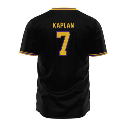 Northwestern - NCAA Baseball : Marty Kaplan - Black Jersey-1