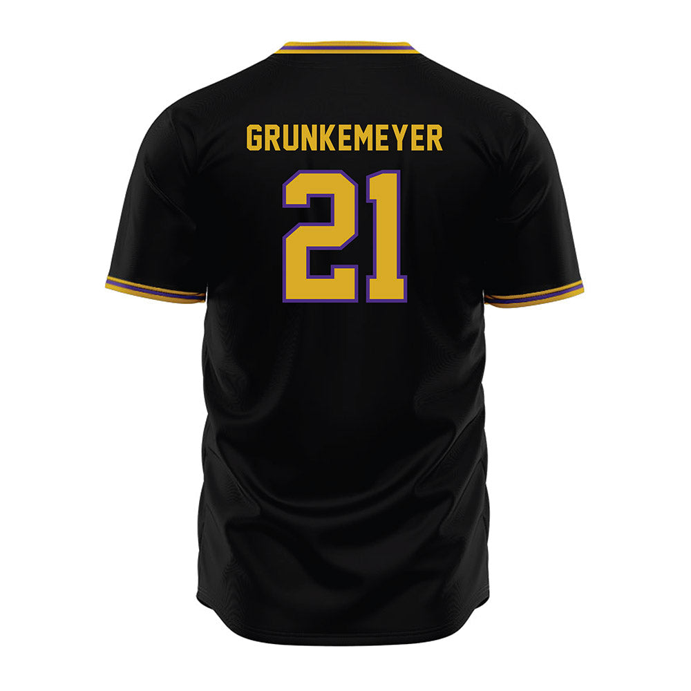 Northwestern - NCAA Baseball : Jack Grunkemeyer - Black Jersey-1