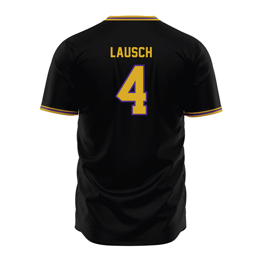 Northwestern - NCAA Baseball : Jack Lausch - Black Jersey-1