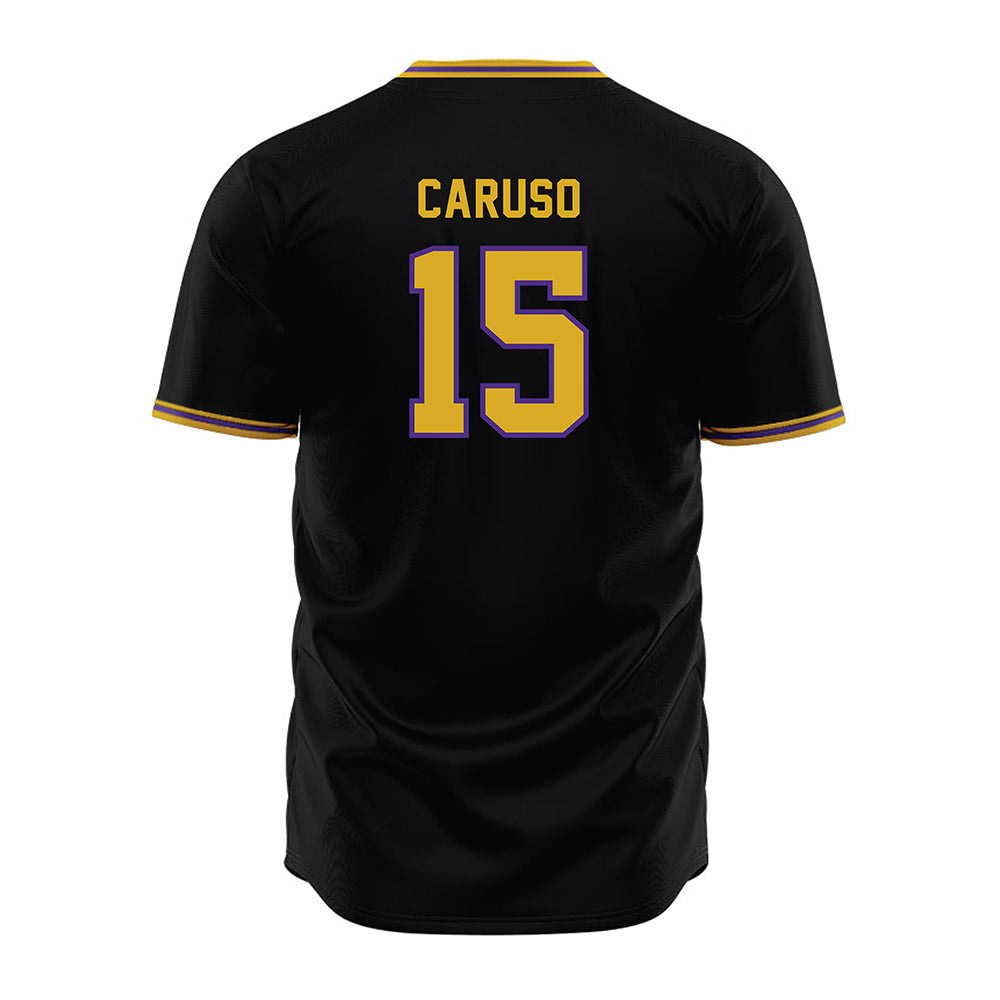 Northwestern - NCAA Baseball : Charlie Caruso - Black Jersey-1