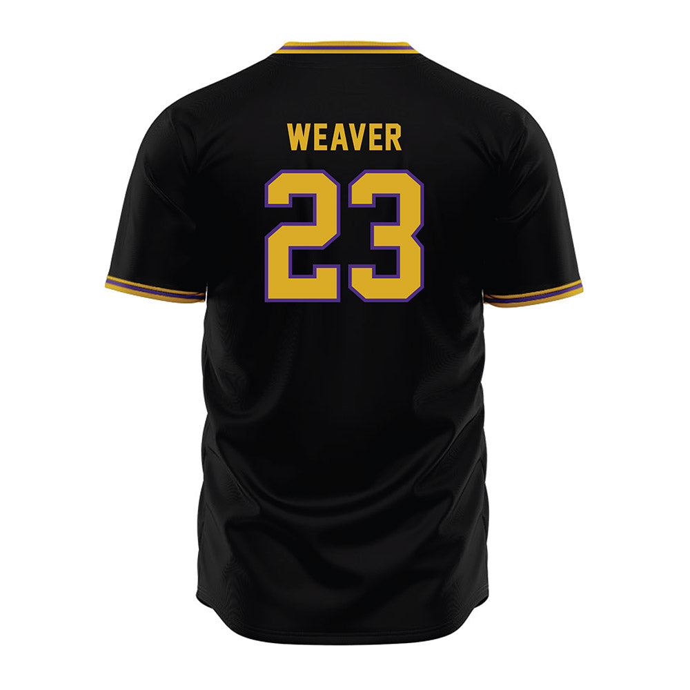 Northwestern - NCAA Baseball : Ryan Weaver - Black Jersey-1