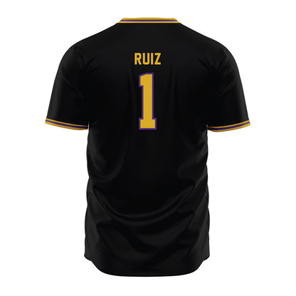 Northwestern - NCAA Baseball : Noah Ruiz - Black Jersey-1