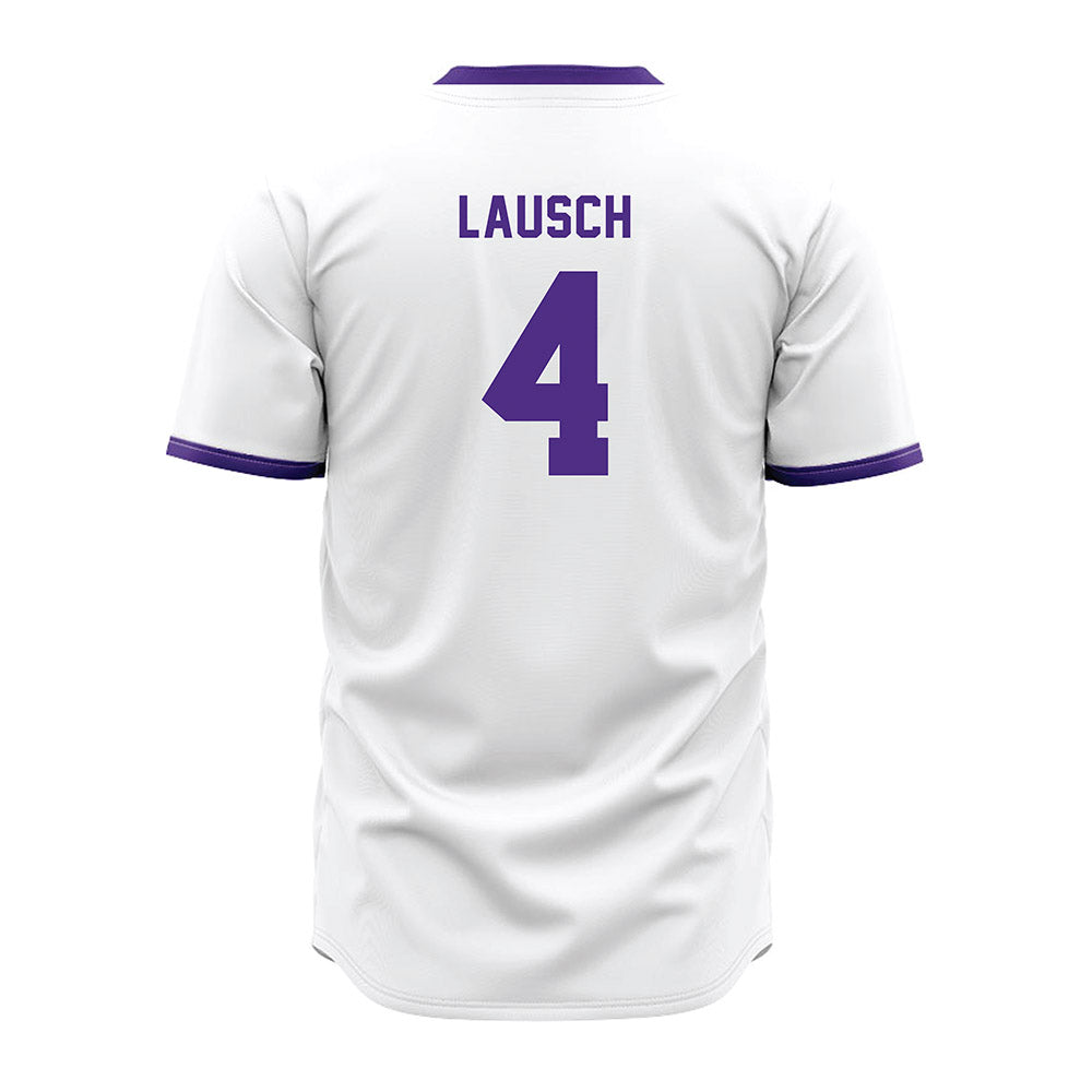 Northwestern - NCAA Baseball : Jack Lausch - White Jersey-1