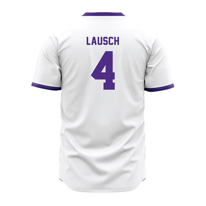 Northwestern - NCAA Baseball : Jack Lausch - White Jersey-1