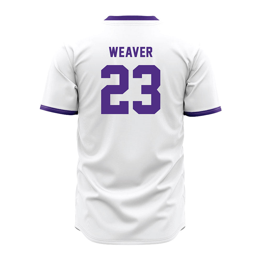 Northwestern - NCAA Baseball : Ryan Weaver - White Jersey-1