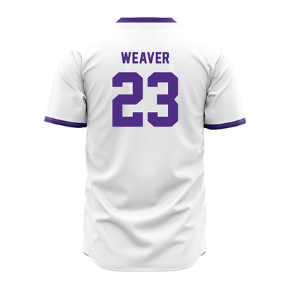 Northwestern - NCAA Baseball : Ryan Weaver - White Jersey-1
