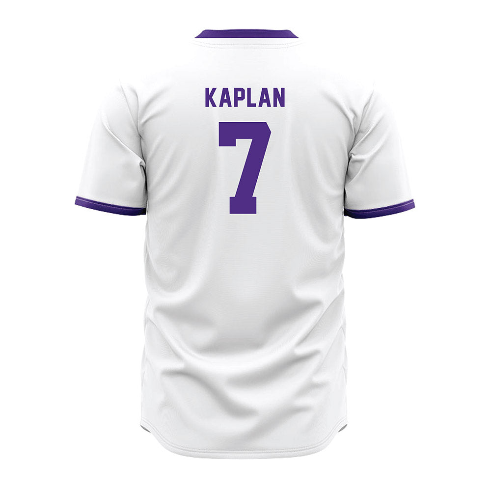Northwestern - NCAA Baseball : Marty Kaplan - White Jersey-1