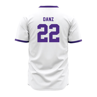 Northwestern - NCAA Baseball : Carter Danz - White Jersey-1