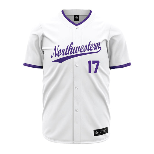 Northwestern - NCAA Baseball : Ryan Kucherak - White Jersey-0