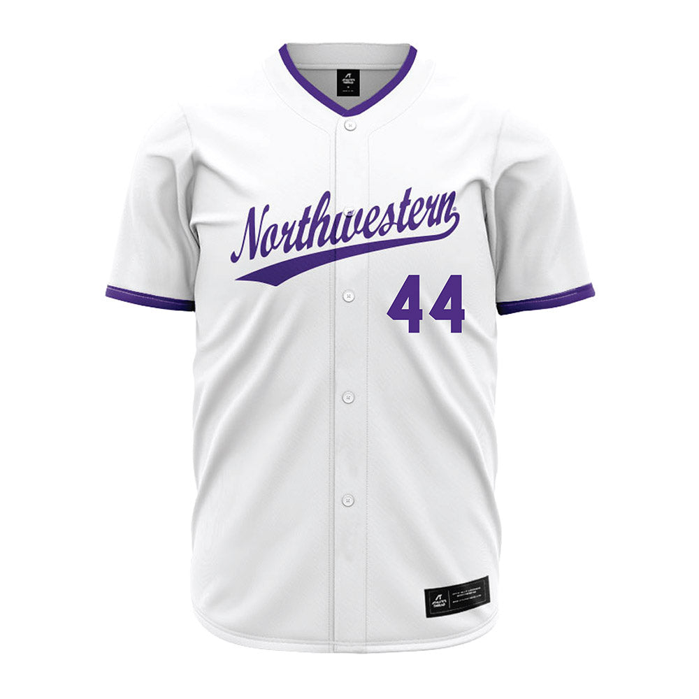 Northwestern - NCAA Baseball : Colton Cravens - White Jersey-0