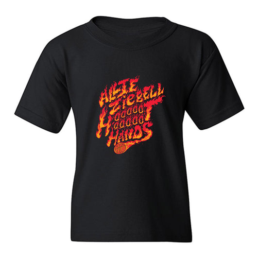 UConn - NCAA Women's Basketball : Allie Ziebell - Hot Hands Youth T-Shirt-0