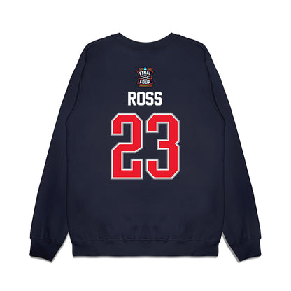 UConn - NCAA Men's Basketball : Jayden Ross - Final Four NCAA® March Madness® 2026 Premium Crewneck Sweatshirt-1