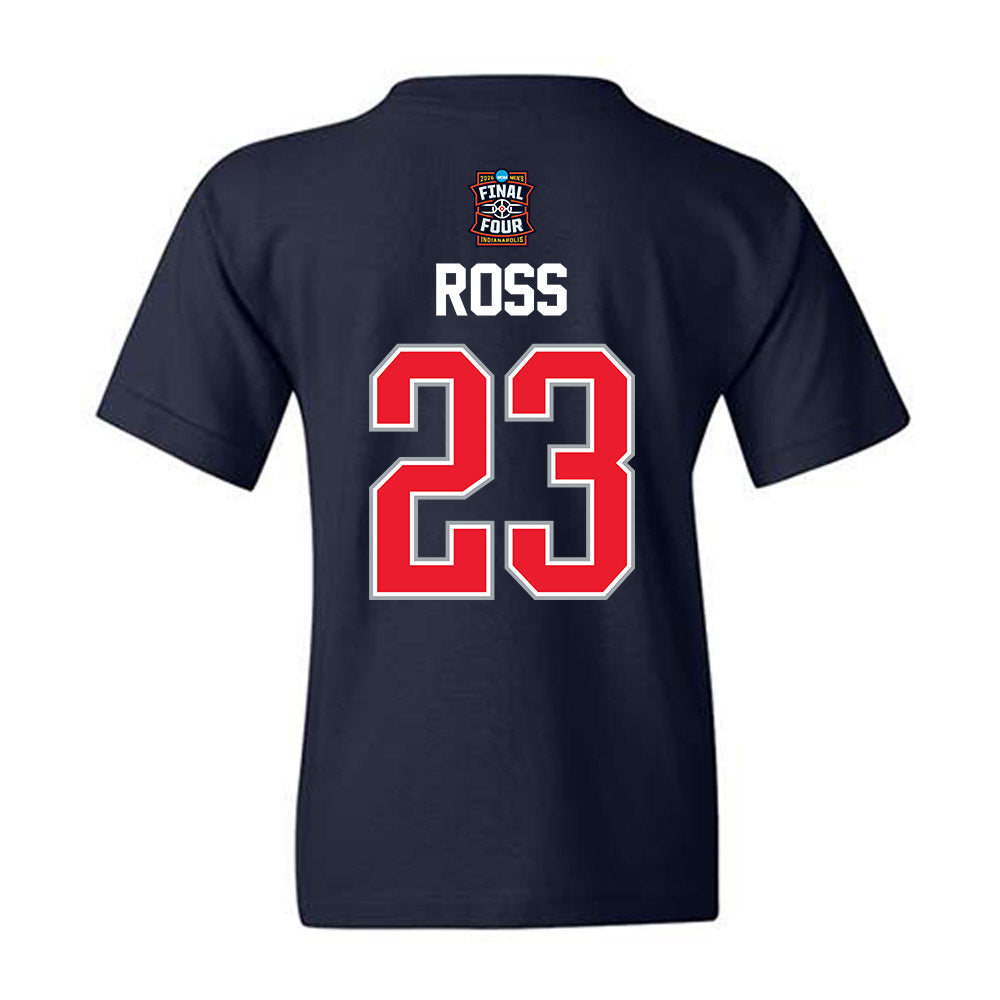 UConn - NCAA Men's Basketball : Jayden Ross - Final Four NCAA® March Madness® 2026 Youth T-Shirt-1