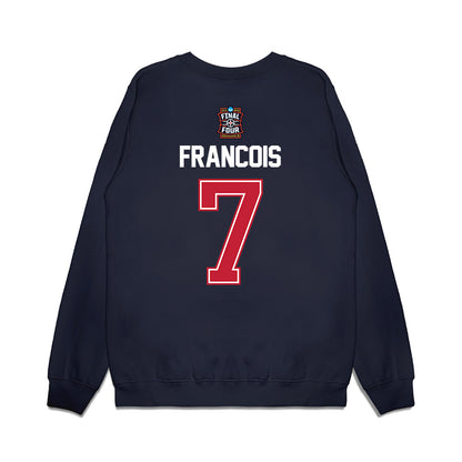 Arizona - NCAA Men's Basketball : Jackson Francois - Final Four NCAA® March Madness® 2026 Premium Crewneck Sweatshirt-1
