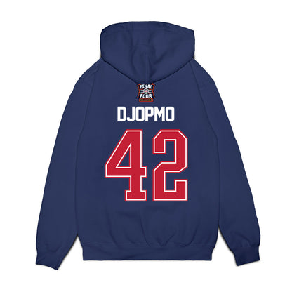 Arizona - NCAA Men's Basketball : Sven Djopmo - Final Four NCAA® March Madness® 2026 Fleece Hooded Sweatshirt-1