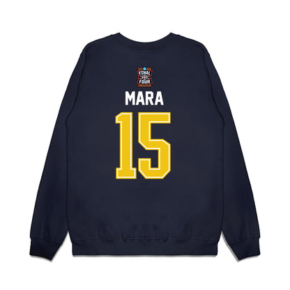 Michigan - NCAA Men's Basketball : Aday Mara - Final Four NCAA® March Madness® 2026 Premium Crewneck Sweatshirt-1