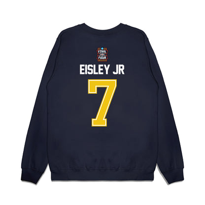 Michigan - NCAA Men's Basketball : Howard Eisley Jr - Final Four NCAA® March Madness® 2026 Premium Crewneck Sweatshirt-1