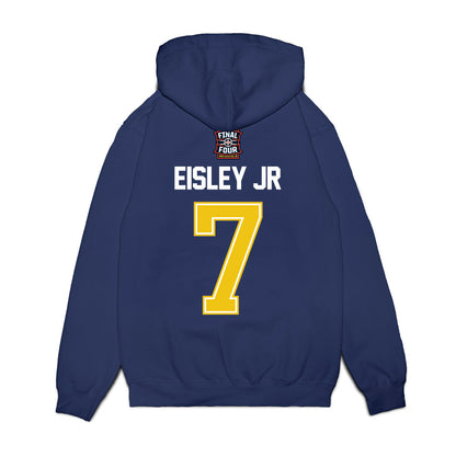 Michigan - NCAA Men's Basketball : Howard Eisley Jr - Final Four NCAA® March Madness® 2026 Fleece Hooded Sweatshirt-1