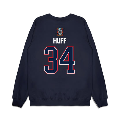 Gonzaga - NCAA Men's Basketball : Braden Huff - Final Four NCAA® March Madness® 2026 Premium Crewneck Sweatshirt-1