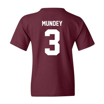 Texas A&M - NCAA Men's Basketball : Neiko Mundey - Ol' Sarge v2 Youth T-Shirt-1