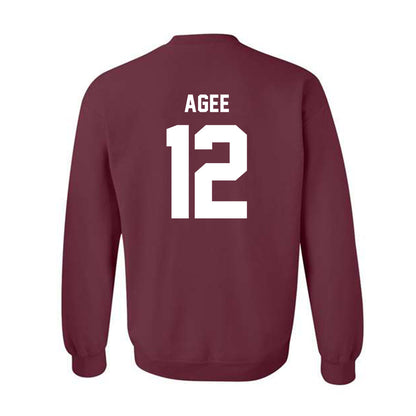 Texas A&M - NCAA Men's Basketball : Rashaun Agee - Ol' Sarge v2 Crewneck Sweatshirt-1