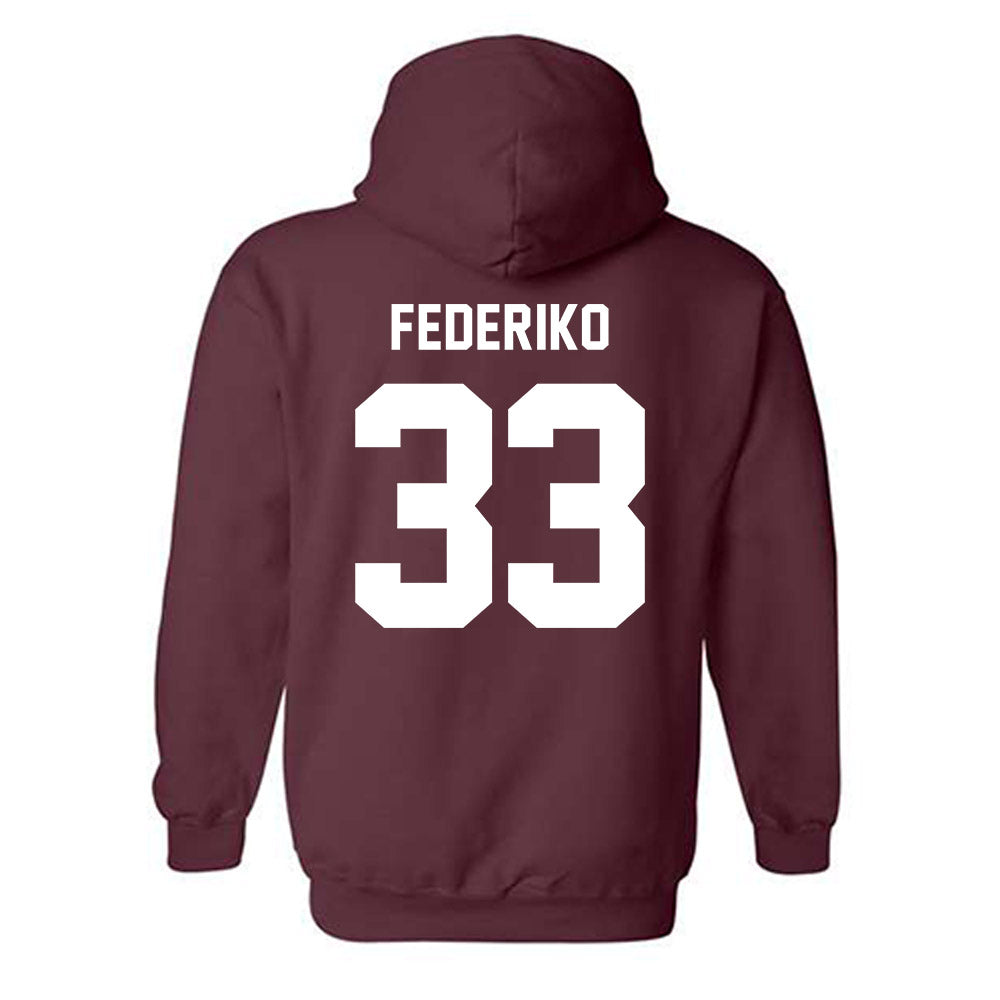 Texas A&M - NCAA Men's Basketball : Federiko Federiko - Ol' Sarge v2 Hooded Sweatshirt-1