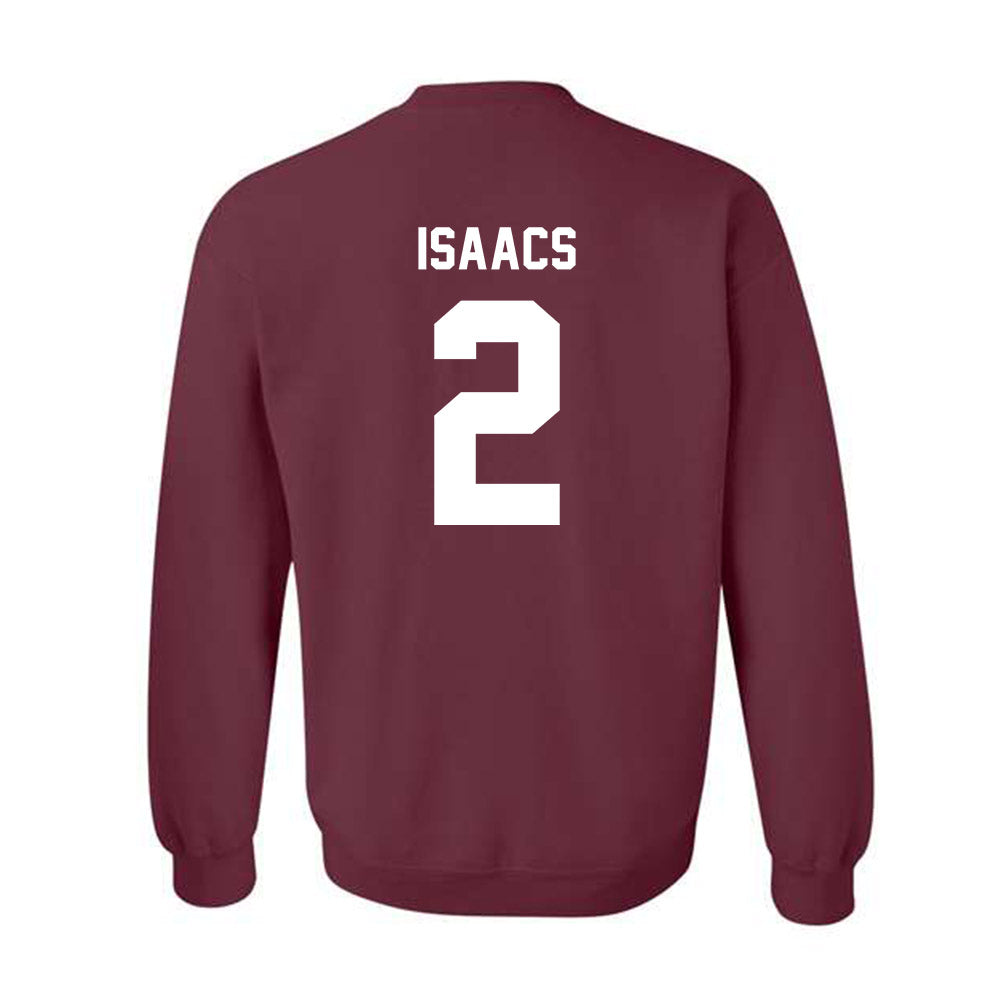 Texas A&M - NCAA Men's Basketball : Pop Isaacs - Ol' Sarge v2 Crewneck Sweatshirt-1