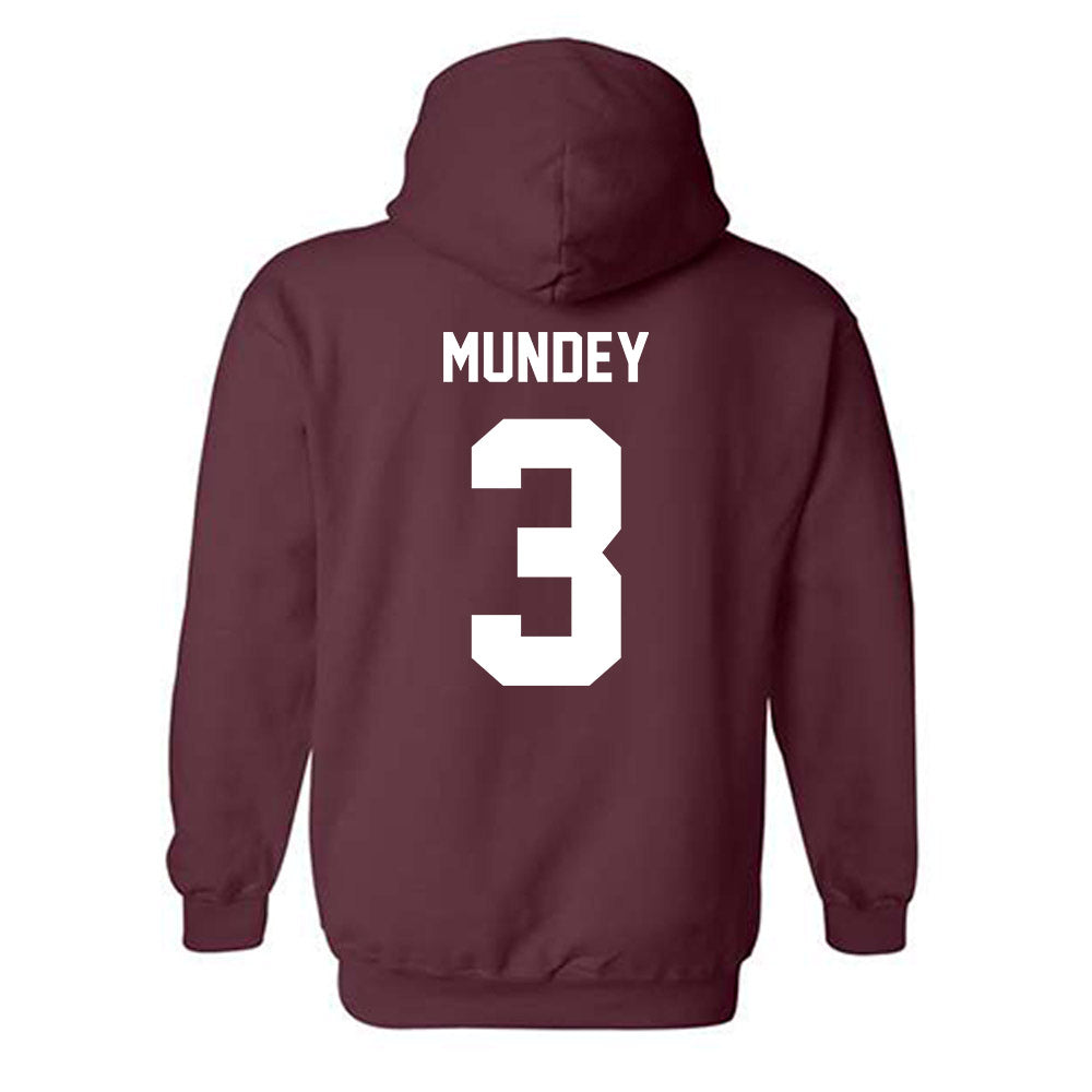 Texas A&M - NCAA Men's Basketball : Neiko Mundey - Ol' Sarge v2 Hooded Sweatshirt-1