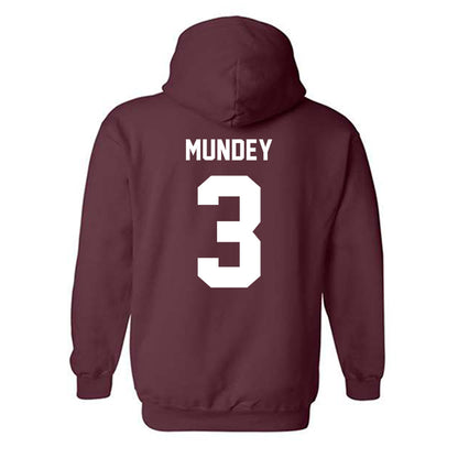 Texas A&M - NCAA Men's Basketball : Neiko Mundey - Ol' Sarge v2 Hooded Sweatshirt-1