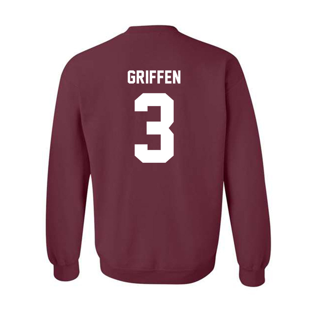 Texas A&M - NCAA Men's Basketball : Rylan Griffen - Ol' Sarge v2 Crewneck Sweatshirt-1