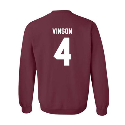 Texas A&M - NCAA Men's Basketball : Jamie Vinson - Ol' Sarge v2 Crewneck Sweatshirt-1