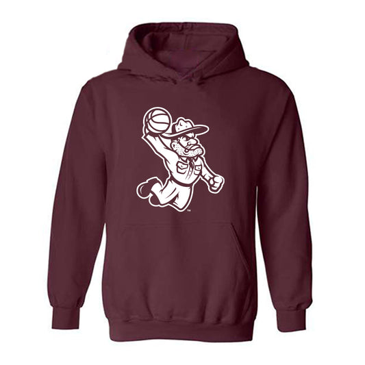 Texas A&M - NCAA Men's Basketball : Joshua Irving - Ol' Sarge v2 Hooded Sweatshirt-0