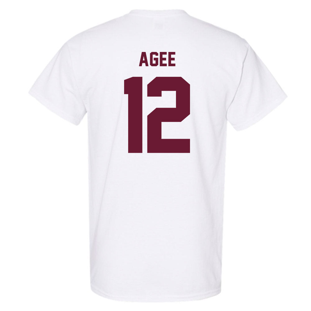 Texas A&M - NCAA Men's Basketball : Rashaun Agee - Ol' Sarge T-Shirt-1