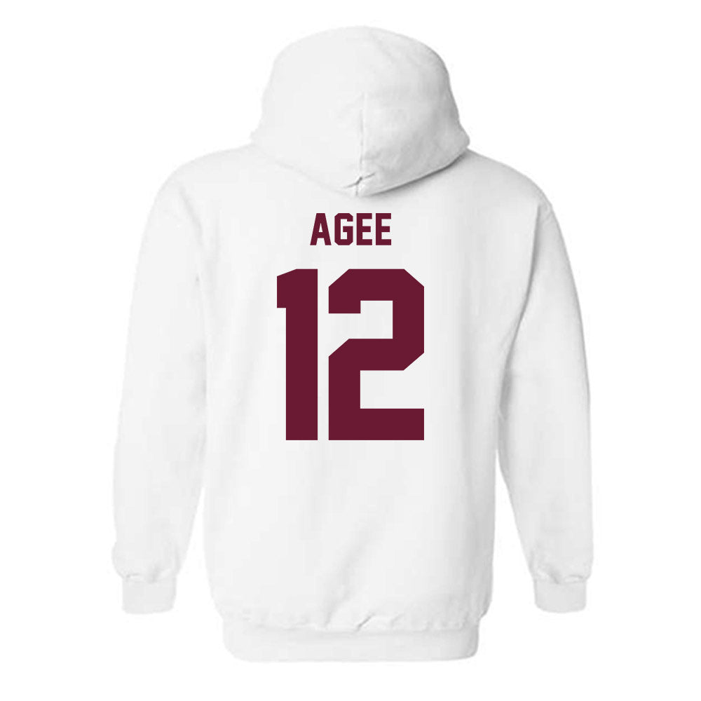 Texas A&M - NCAA Men's Basketball : Rashaun Agee - Ol' Sarge Hooded Sweatshirt-1